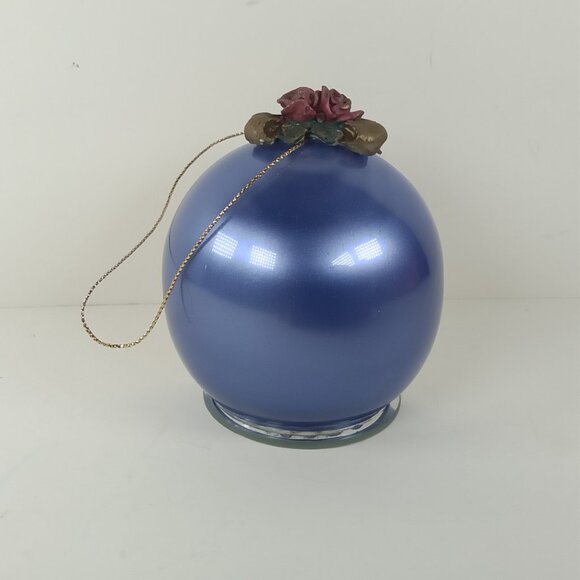 Glass Collection High Quality Angel w/ Trumpet Christmas Holiday Ornament - Picture 2 of 7